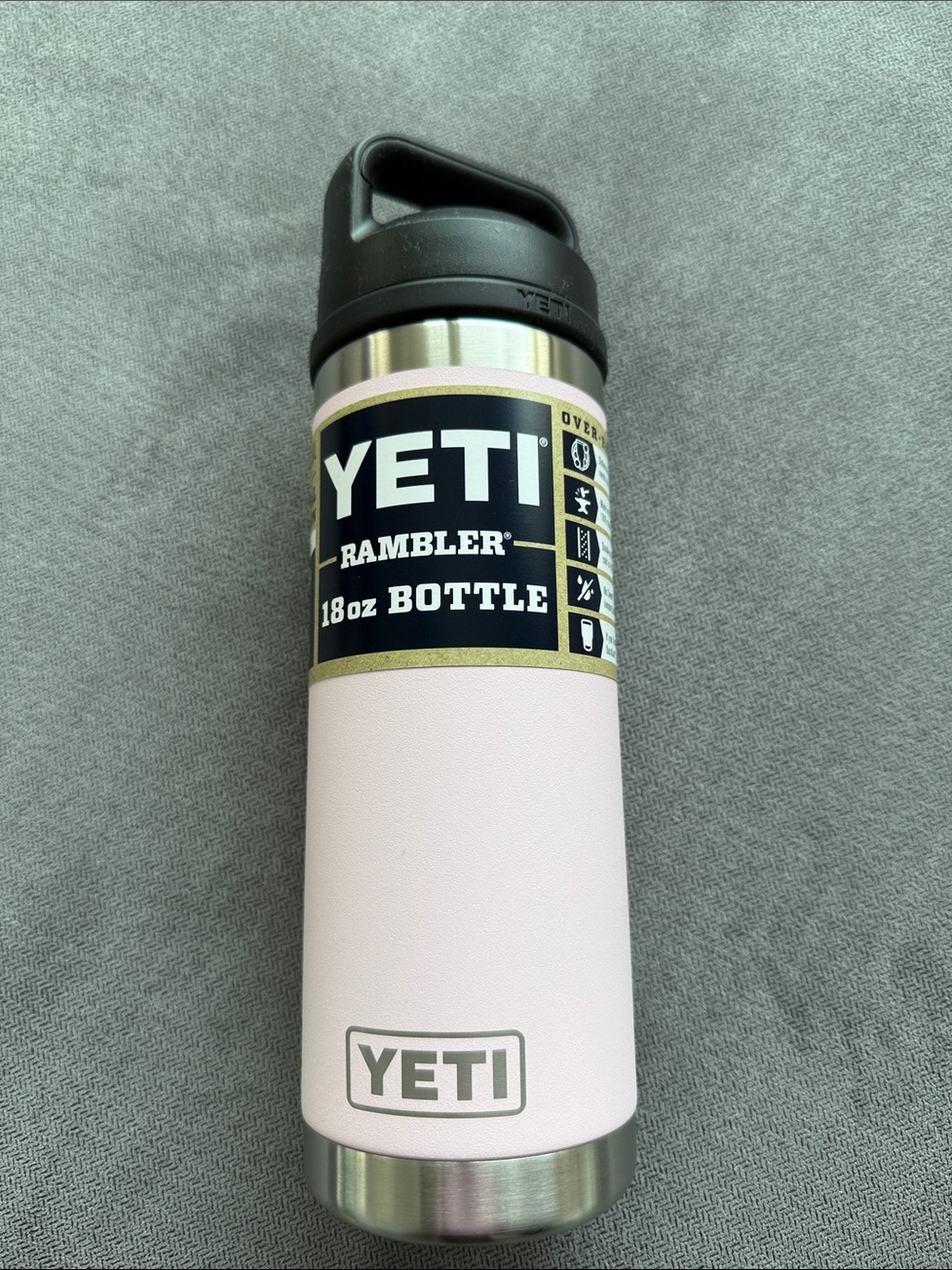 Yeti Rambler Water Bottle Ice Pink - Picture 2 of 4